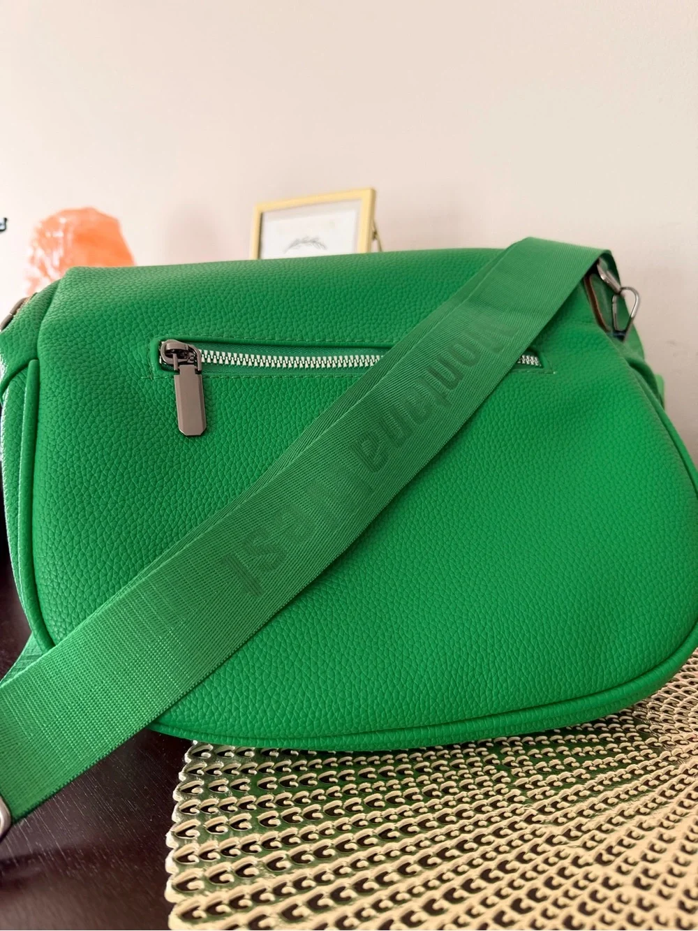Green Crossbody Shoulder Bag - Picture 5 of 6